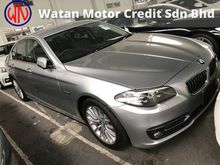 BMW 520I 2.0 FACELIFT MODEL WITH LED LIGHTBAR, DISTANCE CONTROL, LANE ASSIST, MEMORY LEATHER SEAT, KEYLESS 2014 JAPAN UNREG FREE WARRANTY