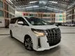 Recon 2022 Toyota Alphard SC 2.5 SUNROOF DIM 5YEARS WARRANTY READY STOCK FREE 1ST SERVICE