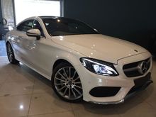2018 Mercedes-Benz C300 2.0 Coupe PREMIUM PLUS FULL SPEC WITH BURMESTER SOUND SYSTEM