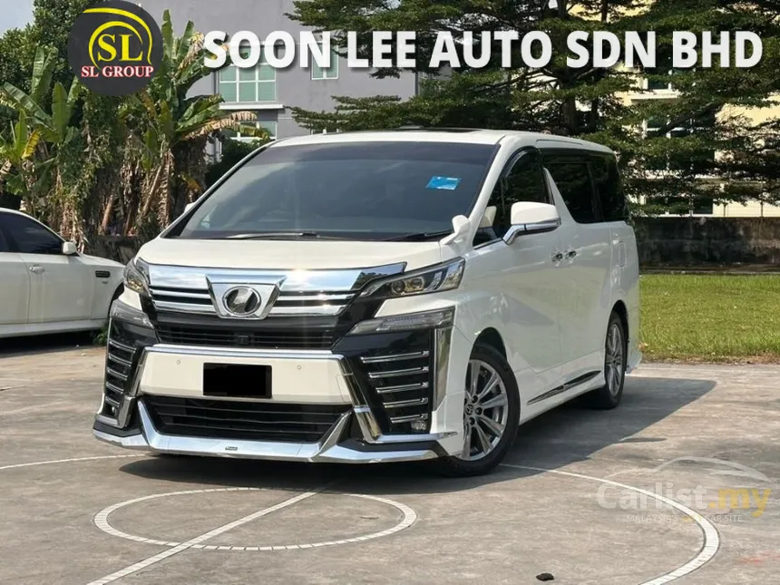 2017 Toyota Vellfire ZG MPV
