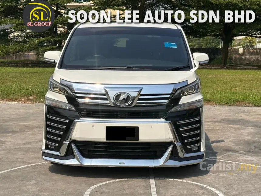 2017 Toyota Vellfire ZG MPV