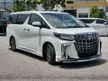 Recon 2020 Toyota Alphard 2.5 SC FULL SPEC, READY STOCK + FULL SPEC + LOW MILEAGE + LIKE NEW CAR CONDITION - Cars for sale