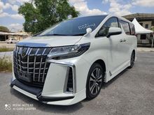2019 Toyota Alphard 2.5 SC TRD BODYKIT DIM CAMERA BLINDSPOT GOOD CONDITION UNREG19