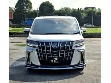 2021/23 Low mileage 58k Toyota Alphard 2.5 G SC Modellista MPV MY18/19/20/21/22 Condition car good , Original paint , monthly 2400+ no any dp