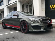 2014 Mercedes-Benz CLA45 AMG 2.0 4MATIC Light Aluminium Trim Coupe