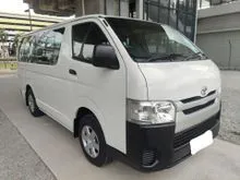 2023 Toyota Hiace 2.5 (M) 14 Seat Window van Low Roof