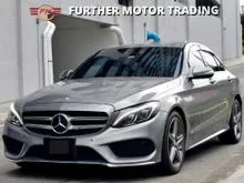W205 CBU KEYLESS PADDLE SHIFT CAMERA 2016 Mercedes-Benz C200 2.0 AMG Line Sedan 1 OWNER FREE ACCIDENT NOT FLOOD WARRANTY ENGINE GEARBOX AIRCOND