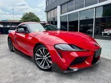 2023 Toyota GR Supra 2.0 SZ-R Coupe (A) JBL SEMI LEATHER SEATS MEMORY HIGH SPEC 12K+ KM ONLY JAPAN UNREG