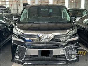 2016 Toyota Vellfire 2.5 ZG MPV