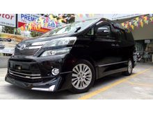 2012 Toyota Vellfire 2.4 ZG Modalista Bodykit