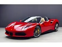 2018 Ferrari 488 3.9 Spider Convertible Twin-Turbo V8 Coupe 36k km Aggressive aerodynamic design Tip Top Condition Ferrari488Spider