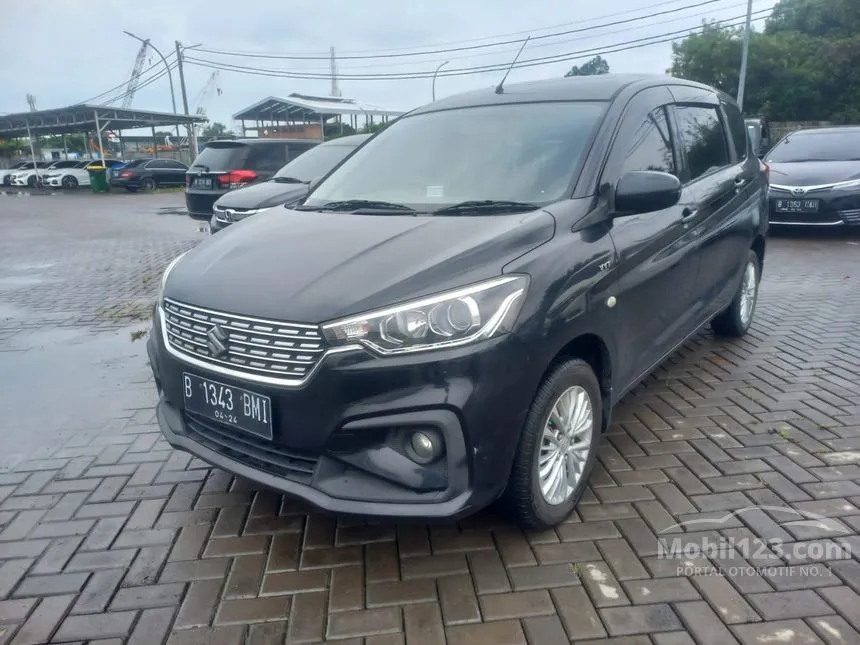 Jual Mobil Suzuki Ertiga 2018 GL 1.4 di DKI Jakarta Manual MPV Hitam Rp 123.000.000