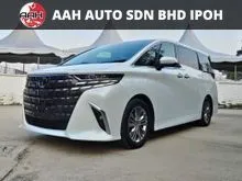 2024 Toyota Alphard 2.5 Z 7-Seater MPV**TRUSTED DEALER**SIDE STEP**BSM**HUD**4CAM**