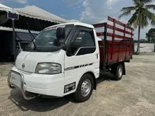 Lorry Nissan SK 82 Lori 9 Kaki Wooden Body Kayu