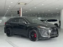2021 Lexus RX 300 2.0 F Sport/FULL SPEC/TRD BODYKIT/SUNROOF/BLACK INTERIOR/REAR ELECTRIC SEAT/RED CALIPER/360 CAM/BSM/HUD/FREE SERVICE WARRANTY