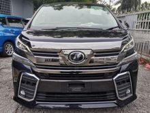 2016 Toyota Vellfire 2.5 ZG LED SUNROOF LEATHER ORI ALPINE PRE CRASH