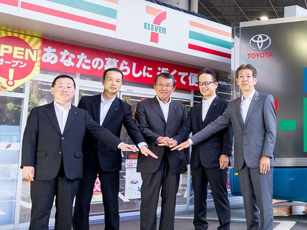 Toyota Sediakan Truk Berbahan Bakar Hidrogen Bagi Seven-Eleven