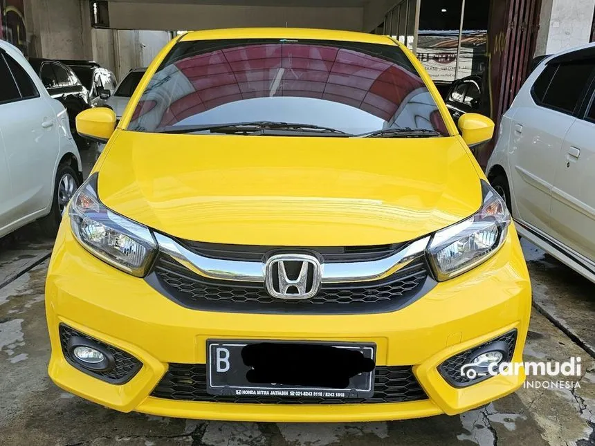 Jual Mobil Honda Brio 2022 E Satya 1.2 di DKI Jakarta Automatic Hatchback Kuning Rp 152.000.000