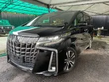 2020 Toyota Alphard 2.5 SC SUNROOF (PROMOTION PRICE) ,BLIND SPOT ,PILOT SEATS ,PRE CRASH,MODELLISTA ,FULL SPEC UNREG