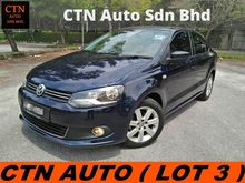 2012 Volkswagen Polo 1.6 (A) Sedan HI-SPEC TIPTRONIC SHIFT SPORT RIM LOW MILEAGE TRUE YEAR MAKE