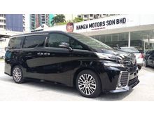 2016 Toyota Vellfire 2.5ZA Brand New Model Unregister