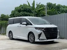 MODELISTA BODYKIT 2024 Toyota Alphard 2.5 Z ROOF MONITOR HUD FULL SPEC