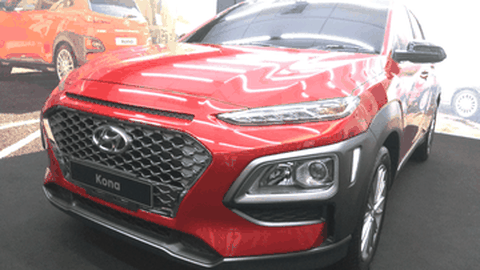 Hyundai Kona Siap Tantang Honda HR-V di IIMS 2019