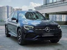 2022 Mercedes-Benz GLC300 2.0 4MATIC AMG Line SUV MoonRoof Harmen Kardon Speaker 18Inch AMG Rim Apple Carplay Android Auto Full Digital Meter