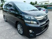 2013 Toyota Vellfire 2.4 Z Golden Eyes MPV 7 Seater Family Car