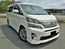 Toyota Vellfire 2.4 Z Golden Eyes 2 FACELIFT LOW MILEAGE CHEAPEST IN TOWN CONDITION TIPTOP