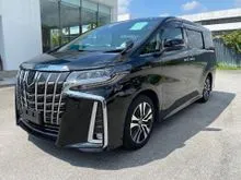 2018 Toyota Alphard 2.5 SC Sunroof Alpine Audio Unreg