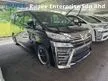Recon 2019 Toyota Vellfire 2.5 Z G Edition Sunroof 3 LED Pilot Leather Seats Surround camera Power boot 5 Years Warranty Unregistered