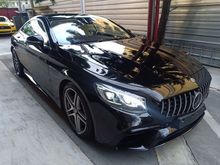 2018 Mercedes-Benz S63 AMG 4.0 V8 BI-TURBO COUPE FACELIFT S/EXHAUST BURMASTER 4-CAMERA (A) OFFER YEAR END SALE
