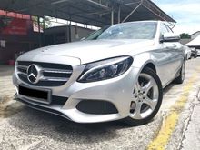 2016 Mercedes-Benz C200 2.0 Avantgarde , EXTENDED UNDER WARRANTY , FREE SPARE TYRE ** 1 OWNER **