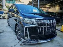 2022 Toyota Alphard 2.5  S C JBL Package  CBU Japan  Ready Stock