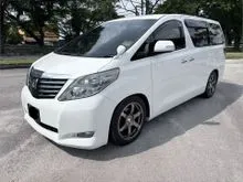2010/2015 CASH OTR Toyota Alphard 2.4 G 240G MPV