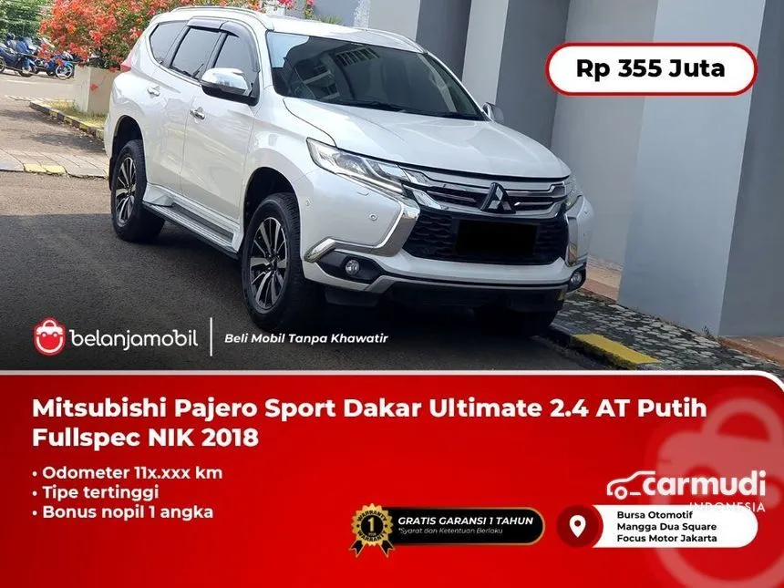 2018 Mitsubishi Pajero Sport Dakar Ultimate 4X2 SUV