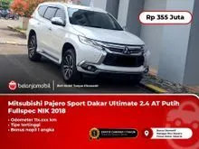 2018 Mitsubishi Pajero Sport 2.4 Dakar Ultimate 4X2 SUV AT Putih Fullspec Tipe Tertinggi 2018/2019 [TANGAN PERTAMA]