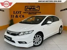 2013 Honda Civic FB 1.8 (A) S Sedan [ CONTACT US FOR VIEW/TEST DRIVE ] [ WARRANTY PROVIDED ]