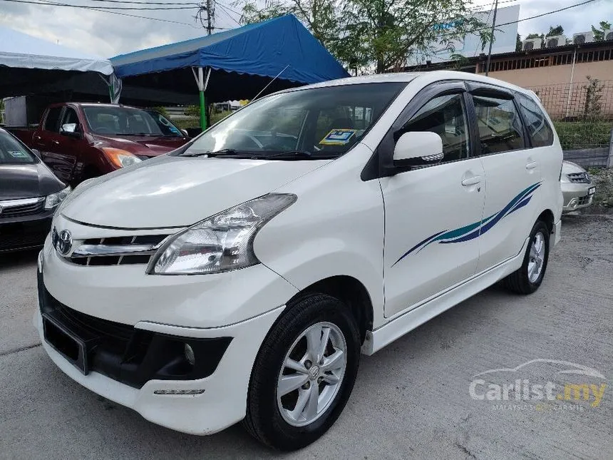 Used Toyota Avanza 1.5 (a) G-spec Muka 1k Loan Penuh Ori Paint 2014 