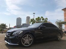MERCEDES BENZ C250 AMG 2016 2017 BLACK ON BLACK TDP 125JT
