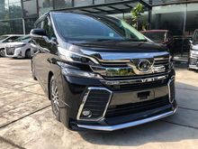 2017 Toyota VELLFIRE 3.5 ZAG Leather JBL 4cam Modelista
