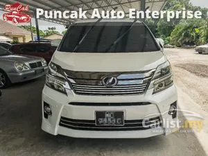 2013 Toyota Vellfire 2.4 Z Golden Eyes MPV