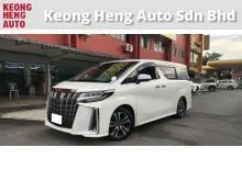 2021 Toyota Alphard 2.5 G S C Package MPV (A) REG DEC 2024, 1 CAREFUL OWNER, L/MIL - 74K KM, PILOT SEAT, SUNROOF, FREE 2 YEARS CAR WARRANTY, 18 S/RIMS