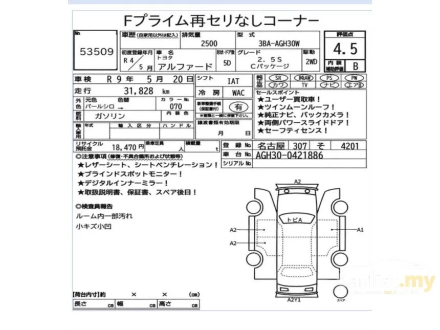 2022 Toyota Alphard G S MPV