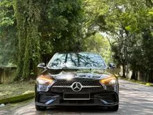 Mercedes-Benz C300 2.0 AMG Line/CAR KING/61 Y.O MALAY UNCLEUSE IN KL SELANGOR AREA/UNDER MERCEDES WARRANTY/FULL SERVICE RECORD BY MERCEDES  MALAYSIA