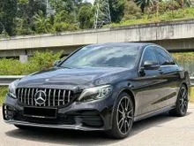 2018 MERCEDES BENZ C300 2.0 AMG FACELIFT (A) FULL SERVICE RECORD MERCEDES HAPSENG