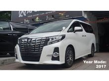 2017 Alphard 2.5SC Surround Camera Unreg