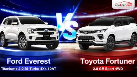 เปรียบเทียบ Ford Everest กับ Fortuner ตอนนี้ใครนำ?
