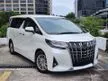 Recon 2018 Toyota Alphard 2.5 X 8 SEATER 5YRS WARRANTY - Cars for sale
